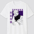Jujutsu Kaisen Anime Tee, Ryomen Sukuna White T-Shirt, Anime & Manga Gifts Sweatshirt, Hoodie, Comfort Colors | PureTeeCo.com