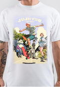 Jujutsu Kaisen White T-Shirt Hoodie, Sweatshirt | PureTeeCo.com