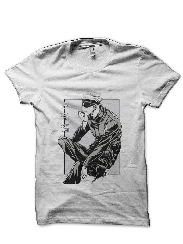Jujutsu Kaisen White T-Shirt Style004 Hoodie, Sweatshirt | PureTeeCo.com