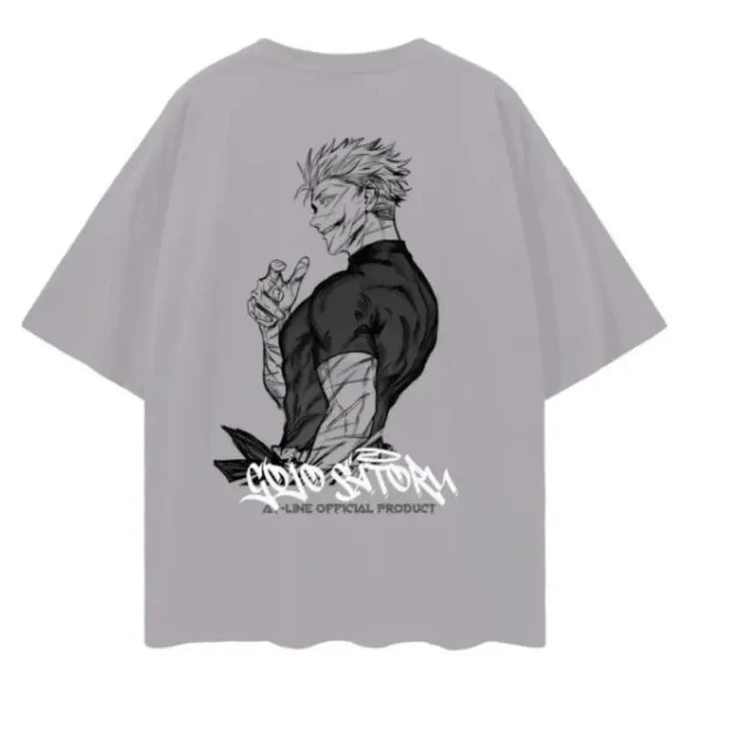 Jujutsun Kaisen, Gojo Graffity shirt, Unisex t-shirt Menswear Top Sweatshirt, Hoodie, Comfort Colors | PureTeeCo.com