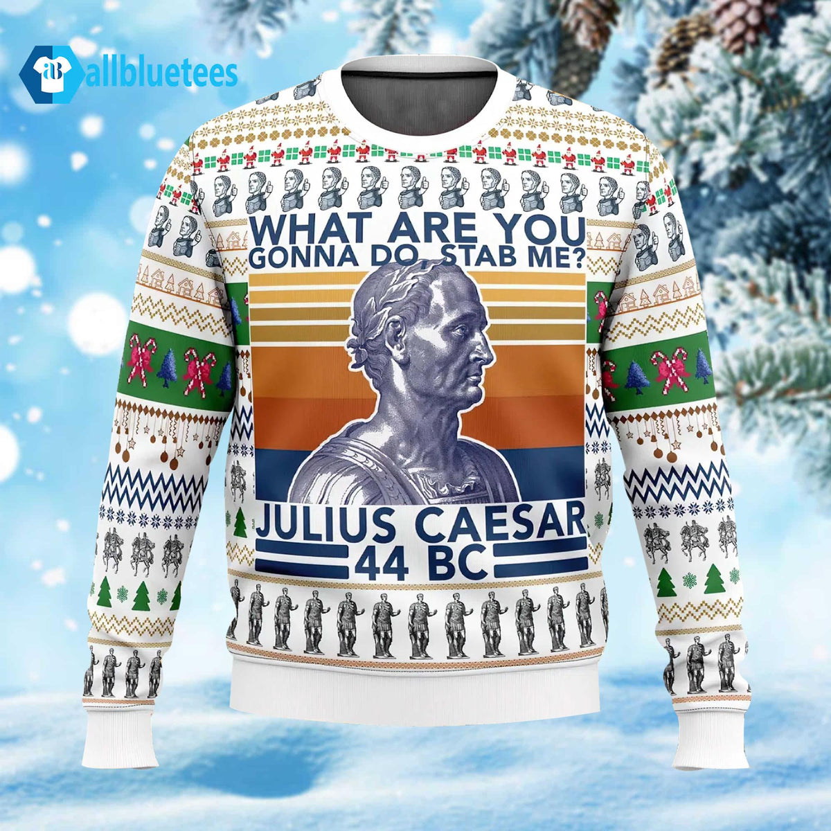 Julius Caesar Christmas Ugly Sweater