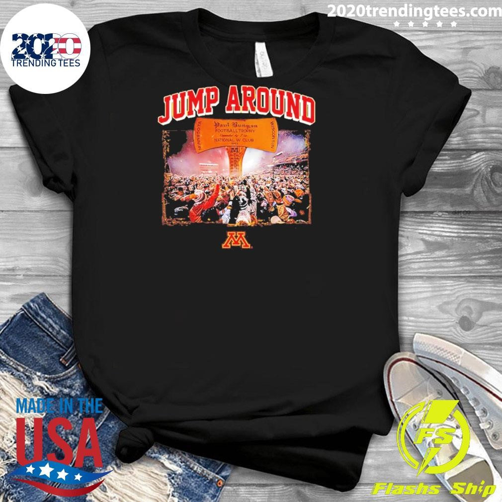 Jump Around Minnesota Golden Gophers Football Shirt