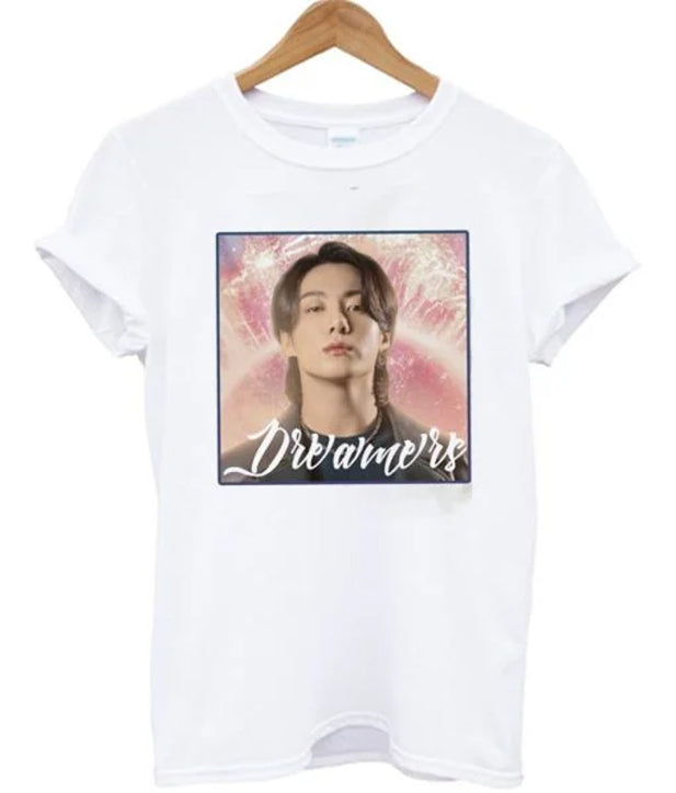 Jungkook Dreamers T-Shirt Hoodie, Sweatshirt | PureTeeCo.com
