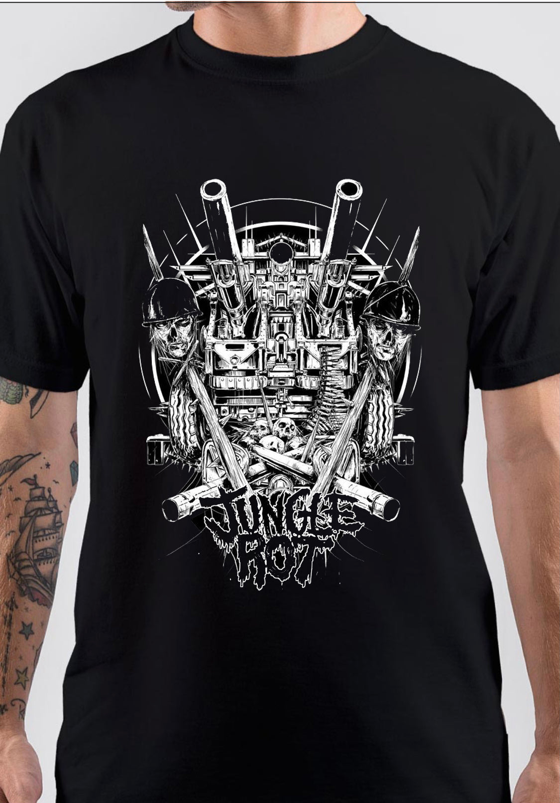 Jungle Rot Art T-Shirt Style003 Hoodie, Sweatshirt | PureTeeCo.com