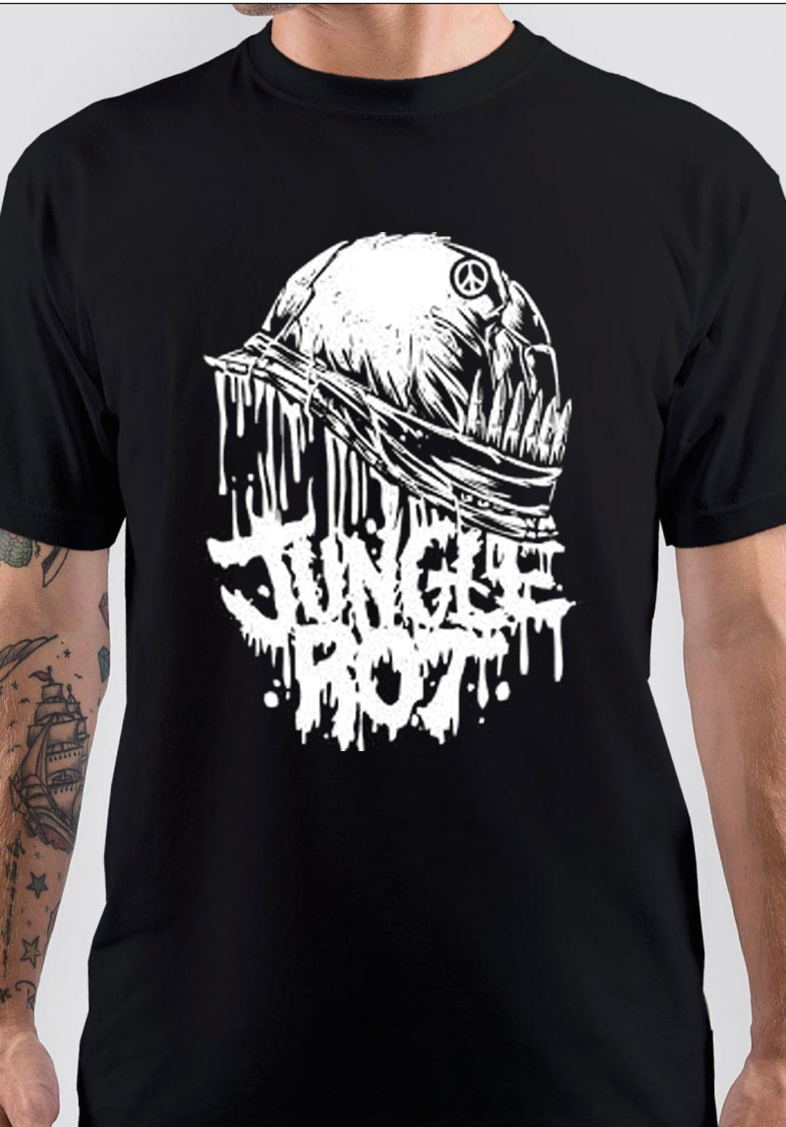 Jungle Rot Art T-Shirt Style002 Hoodie, Sweatshirt | PureTeeCo.com