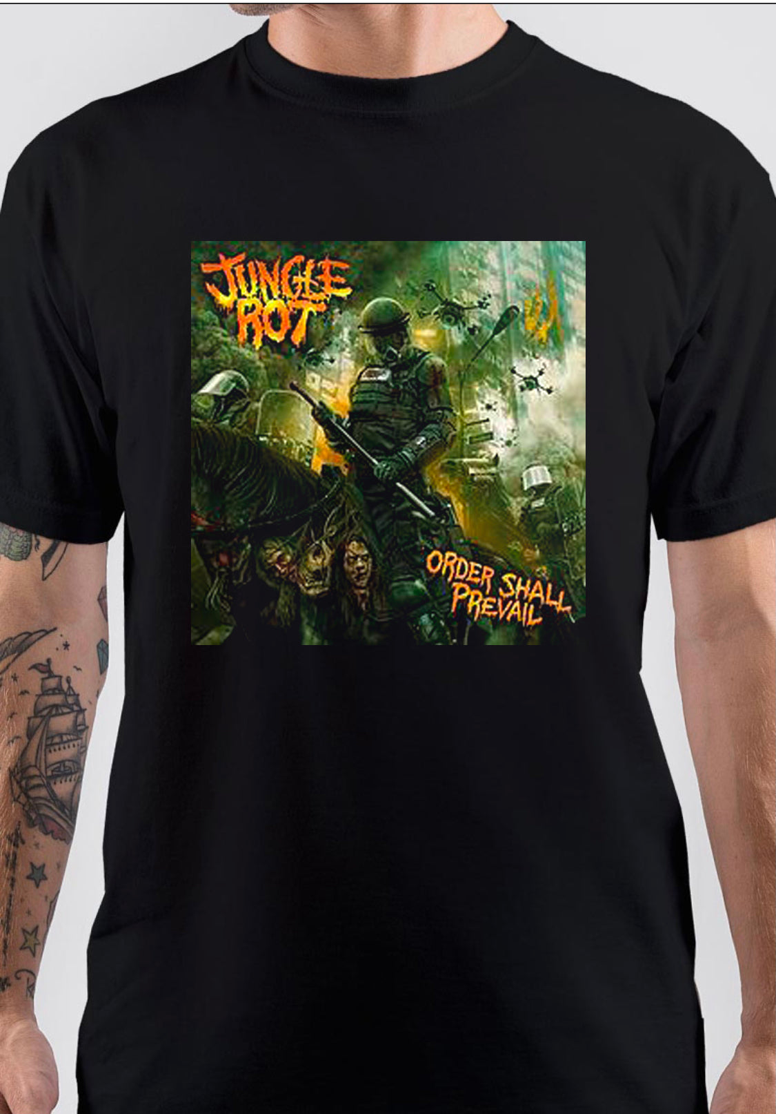 Jungle Rot T-Shirt Style001 Hoodie, Sweatshirt | PureTeeCo.com