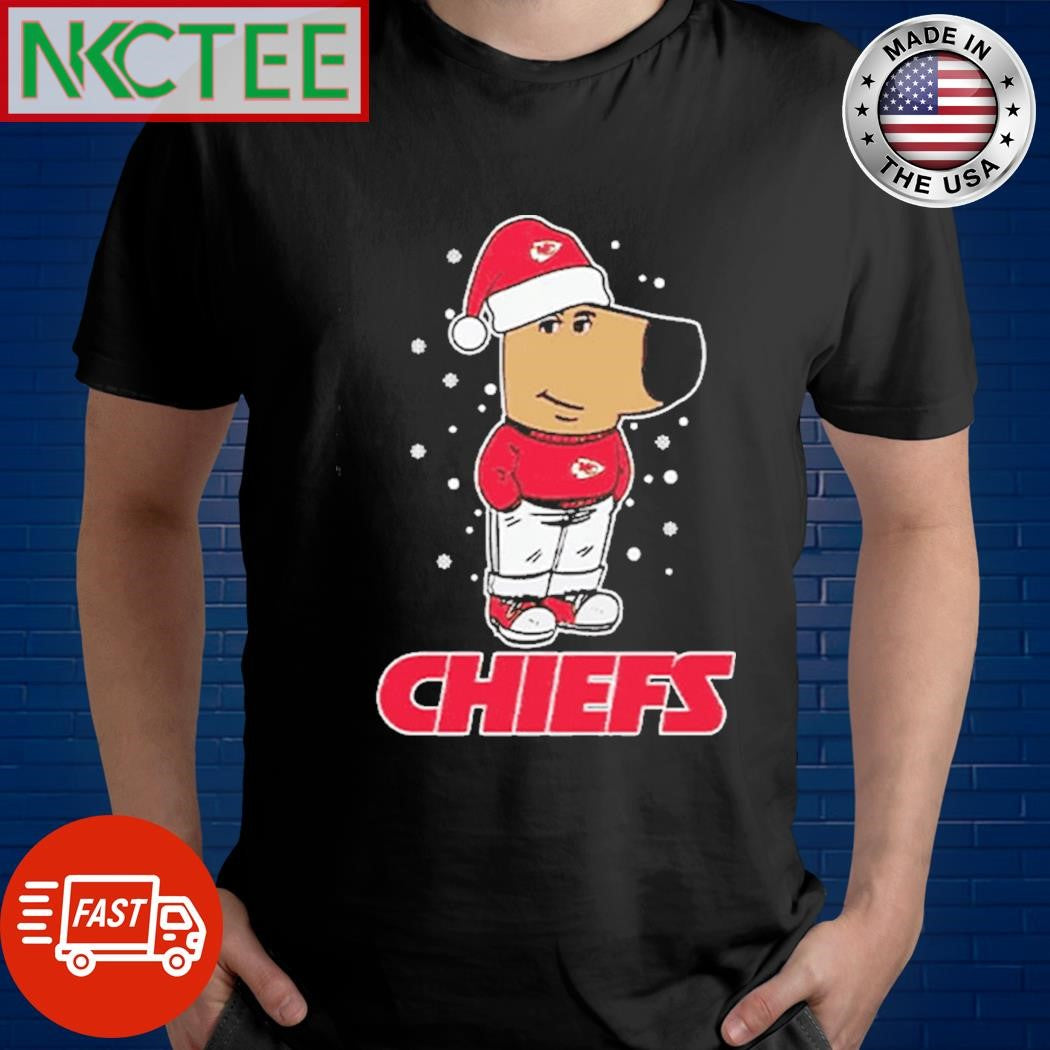 Just A Chill Guy Chill With Chiefs Christmas Shirt