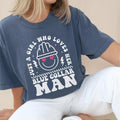 Just A Girl Who Loves Her Blue Collar Man Shirt, Blue Collar Better Half Graphic Printed Tee, Spoiled Blue Collar Wife...