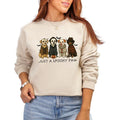 Just a Spooky Paw Halloween Unisex T-Shirt, Cute Dog Holiday Graphic Tees for Women & Men, Oversized Tees,  Autumn Wear...