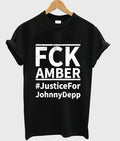 Justice For Johnny Depp Fck Amber T-Shirt Hoodie, Sweatshirt | PureTeeCo.com