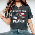 Justice For Peanut The Squirrel Shirt, Animal Lovers Tee, Unisex Peanut Justice T-Shirt Gift Idea, Peanut Support Shirt...