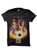 Justice League Black T-Shirt Style003 Hoodie, Sweatshirt | PureTeeCo.com