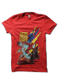 Justice League Red T-Shirt Hoodie, Sweatshirt | PureTeeCo.com