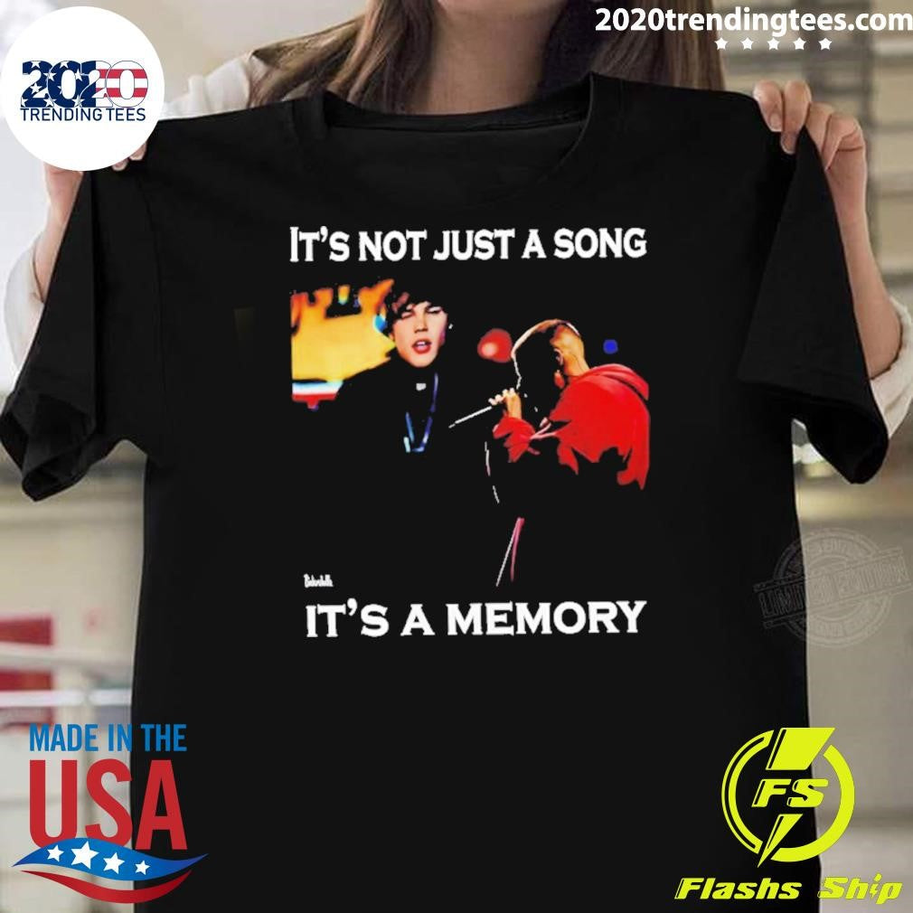 Justin Bieber Coachella Singing With You Bieberchella It’s Not Just A Song It’s A Memory Shirt