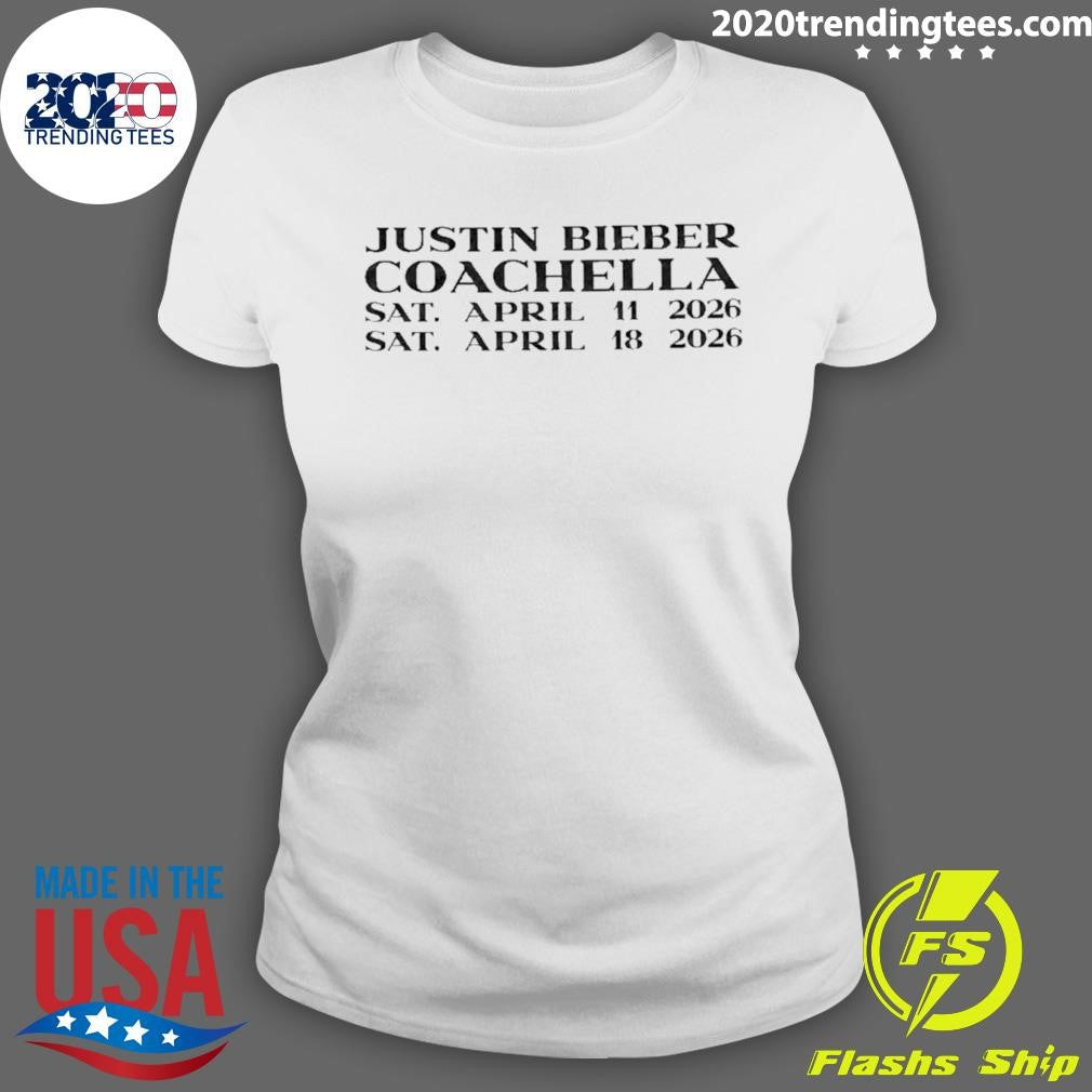 Justin Coachella 2026 Shirt