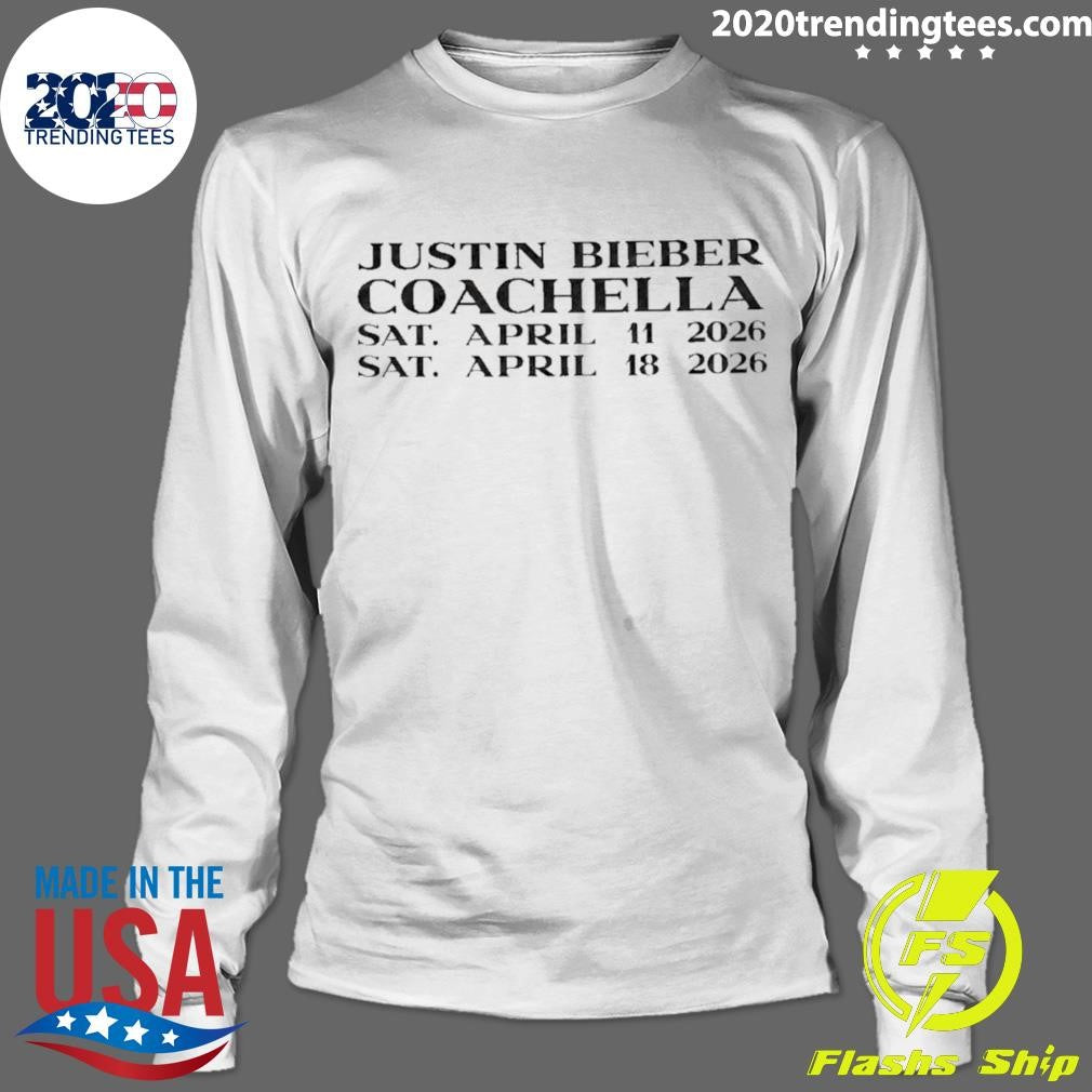 Justin Coachella 2026 Shirt