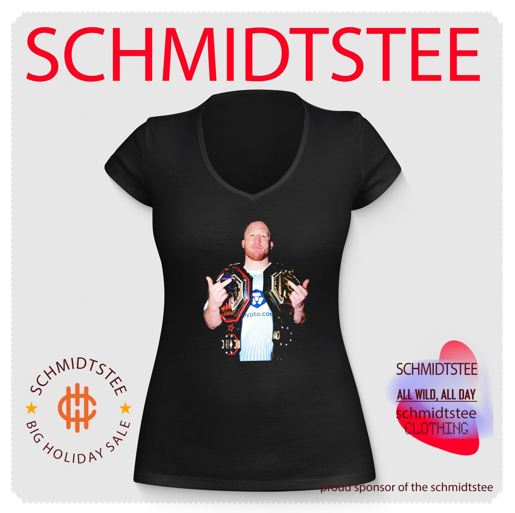 Justin Gaethje 14 Champions 2026 middle finger shirt