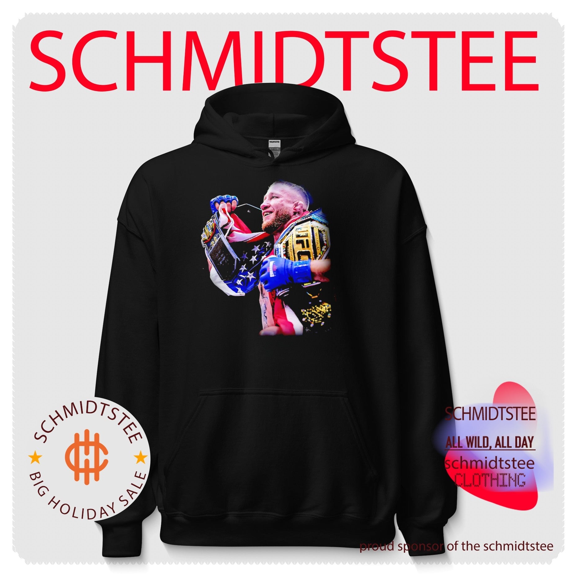 Justin Gaethje Champions 2026 graphic shirt