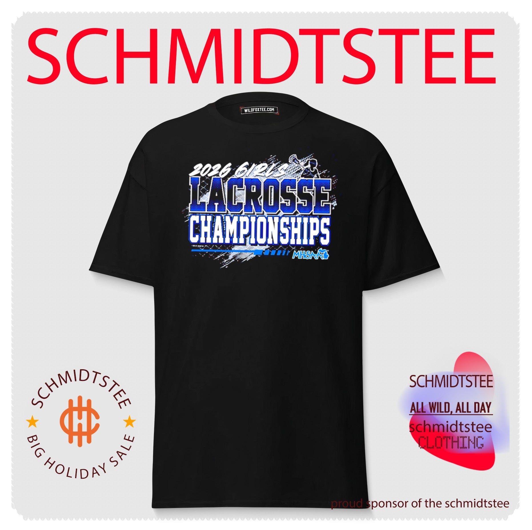 2026 MHSAA Girls Lacrosse Championships logo shirt
