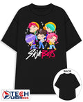 K-Pop Demon Hunters Saja Boys chibi shirt