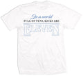 In a World Full of Tens, Kicks are Eleven -  White T-Shirt Hoodie, Sweatshirt | PureTeeCo.com