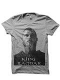 Vikings Ragnar Grey T-Shirt Hoodie, Sweatshirt | PureTeeCo.com