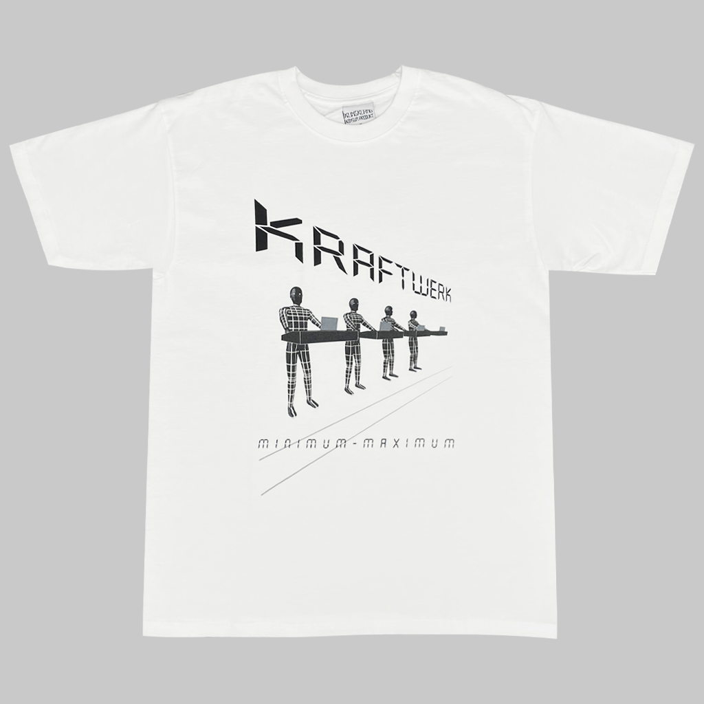 Minimum Maximum White T-Shirt Hoodie, Sweatshirt | PureTeeCo.com (Image 1)