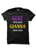 Kobe Bryant â€“ Gianna Black T-Shirt Hoodie, Sweatshirt | PureTeeCo.com