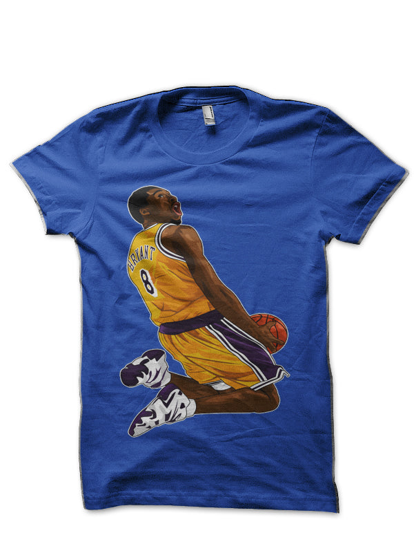 Kobe Bryant-Mamba Dunk Royal Blue T-Shirt Hoodie, Sweatshirt | PureTeeCo.com