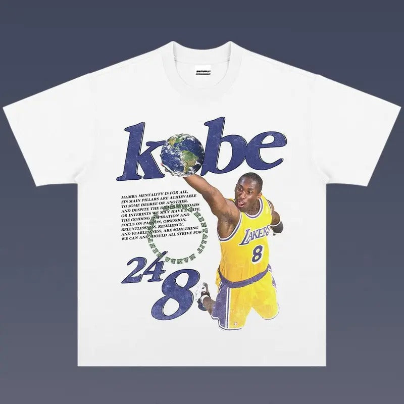 KOBE Tee | Vintage Tee Graphic T-Shirt Sweatshirt Hoodie | Sport Tee - Gift For Fan 4.99 | PureTeeCo.com