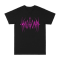King Woman - Logo Tee - Black/Pink Hoodie, Sweatshirt | PureTeeCo.com