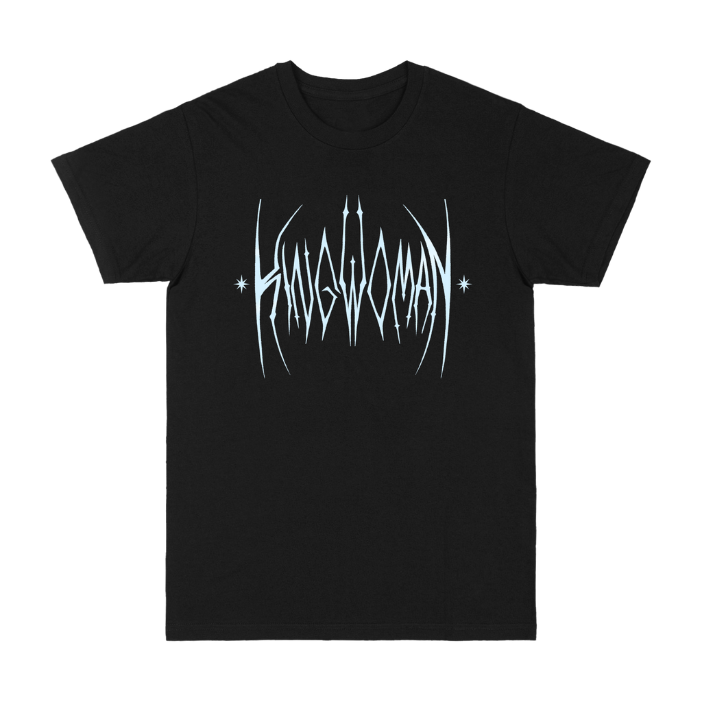King Woman - Logo Tee - Black/Silver Hoodie, Sweatshirt | PureTeeCo.com