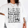 Kaane Br0wn Inspired T Shirt, Country Music Tour, Western Vibes, Concert Outfit, Fan Merch, Unisex Short Sleeve Tee...
