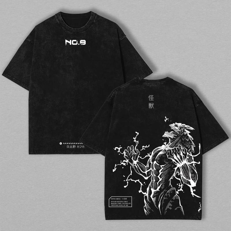 Kaiju No.8 Shirt, Anime Shirt, Anime Graphic Tees Hoodie, Sweatshirt | PureTeeCo.com