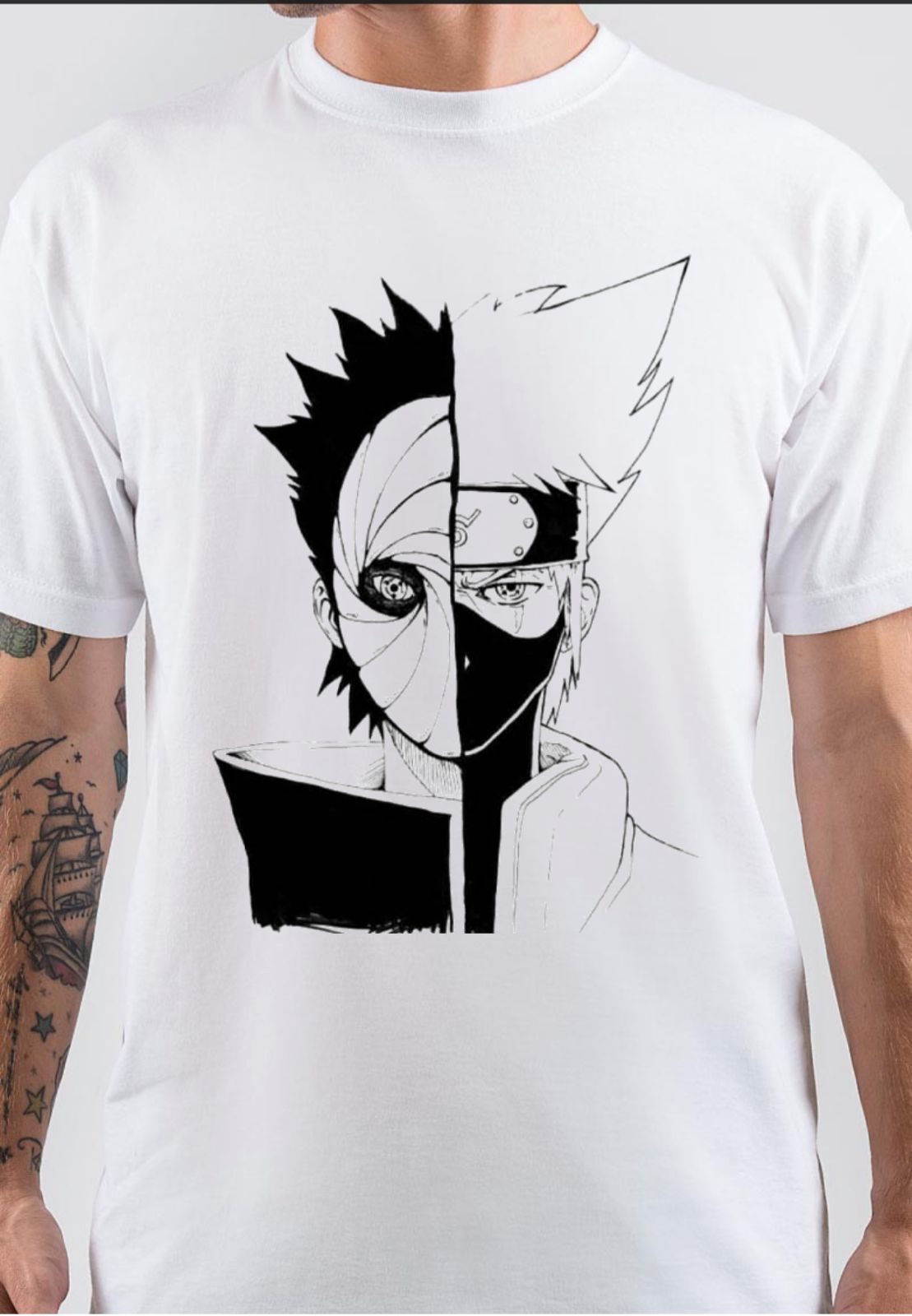 Kakashi Vs. Obito T-Shirt Hoodie, Sweatshirt | PureTeeCo.com
