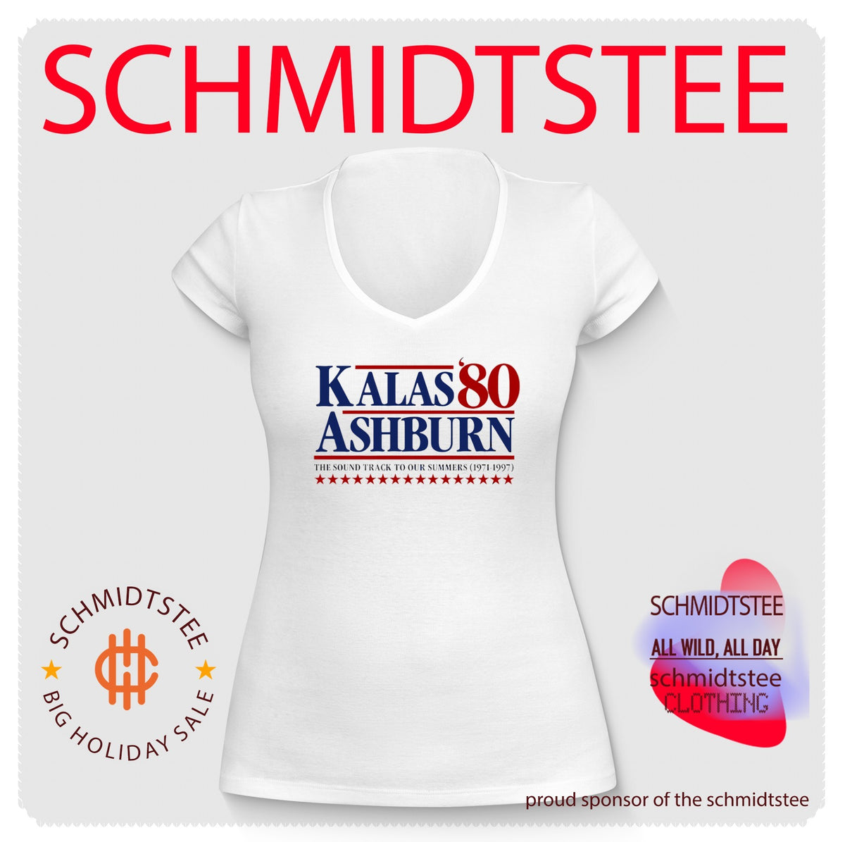 Kalas and Ashburn The Soundtrack to Our Summers 1971 1997 shirt