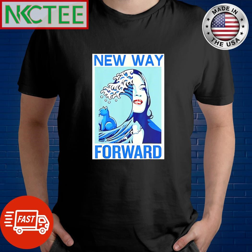 Kamala Harris A New Way Forward cat shirt