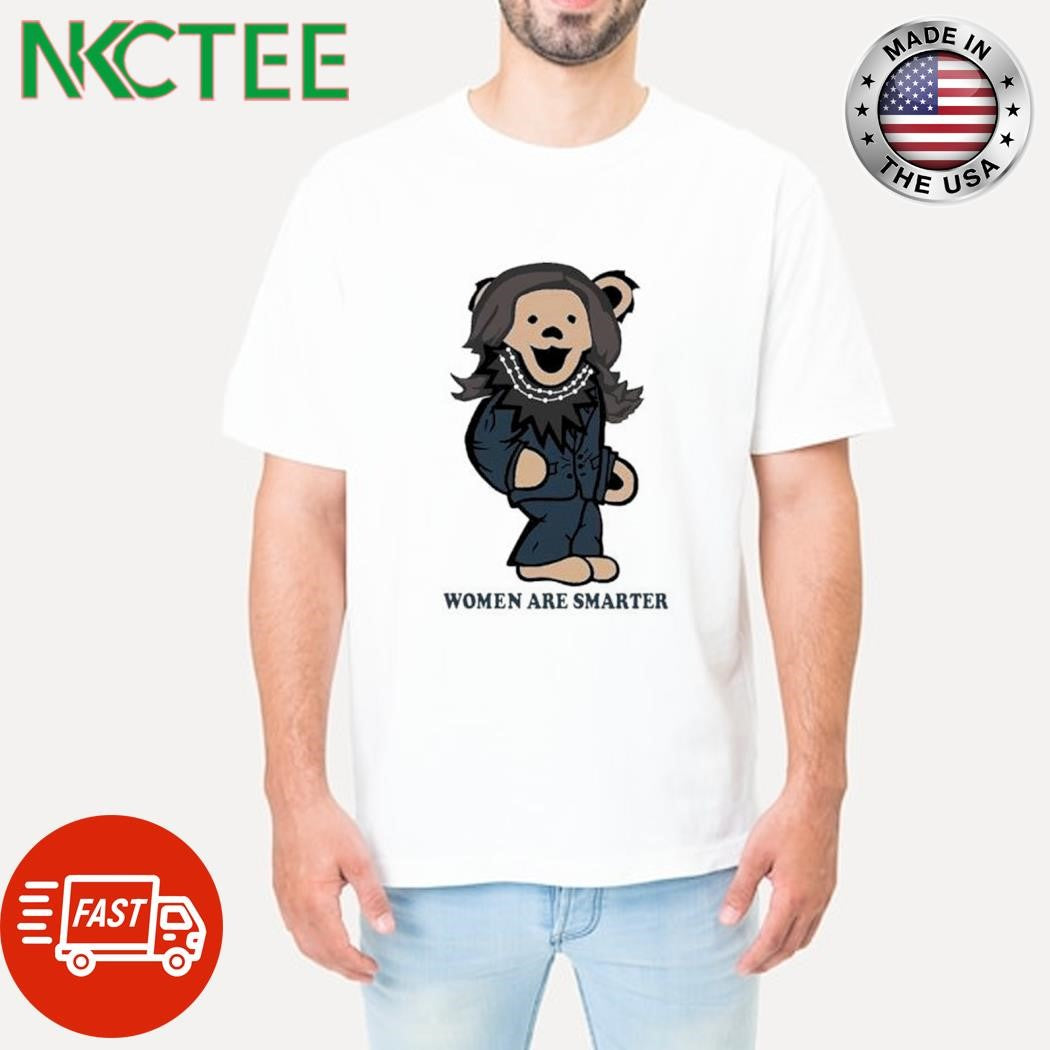 Kamala Harris Grateful Dead Bear Women Are Smarter shirt