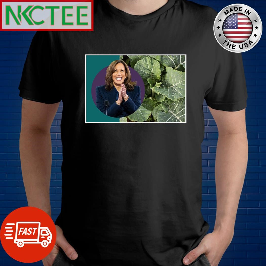 Kamala Harris Shares How She Cooks Her Greens shirt