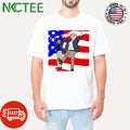 Kamala Harris Tim Walz meme high hand Flag of the United States shirt