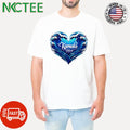 Kamala Walz 2024 blue wave heart shirt