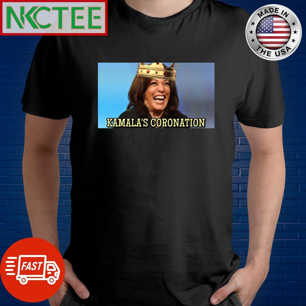 Kamala’s coronation Kamala Harris crown shirt