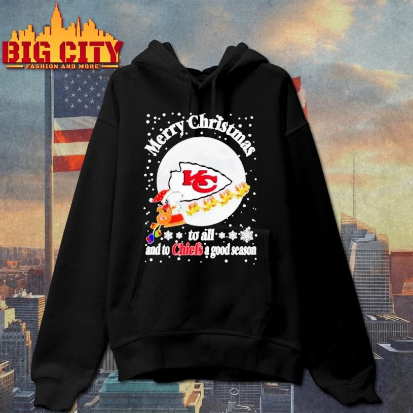 Kansas City Chiefs Merry Christmas To All And To Chiefs A Good Season Shirt