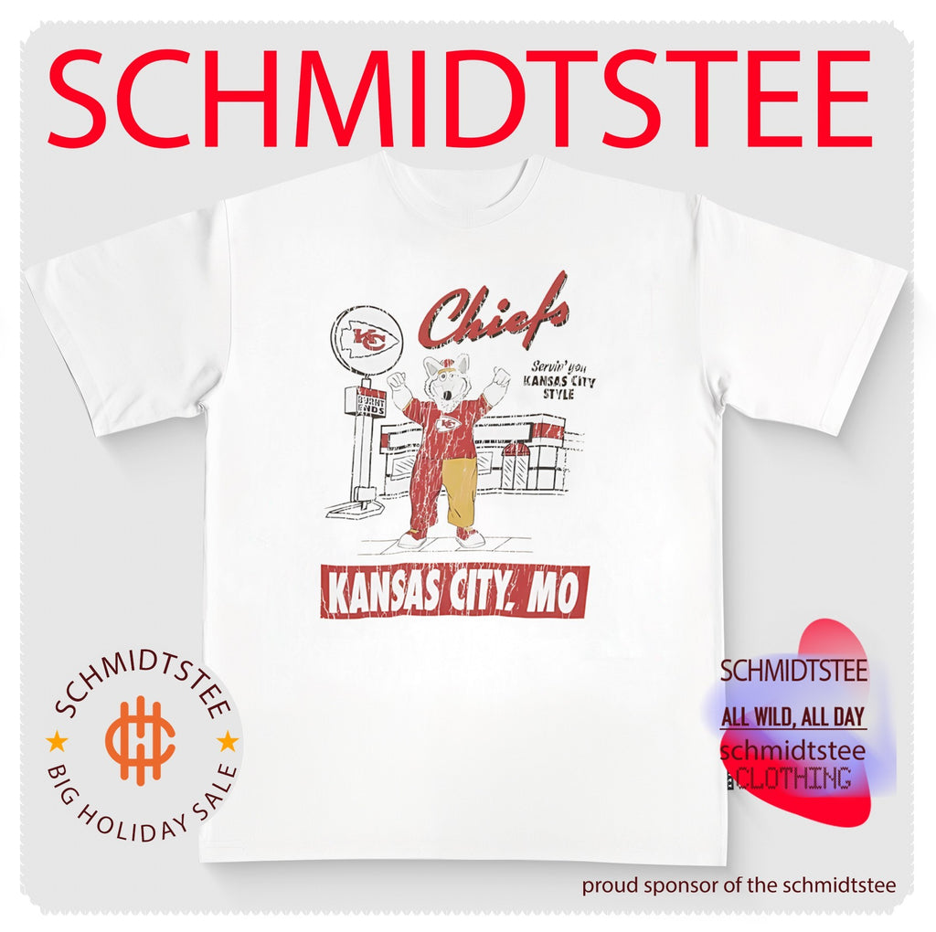 Kansas City Chiefs Servin’ you Kansas City Style Cream Deli Mascot shirt