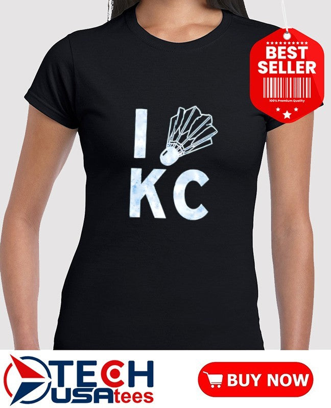 Kansas City Royals I shuttlecock KC shirt