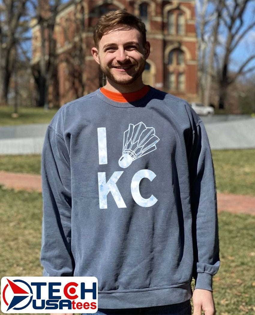 Kansas City Royals I shuttlecock KC shirt