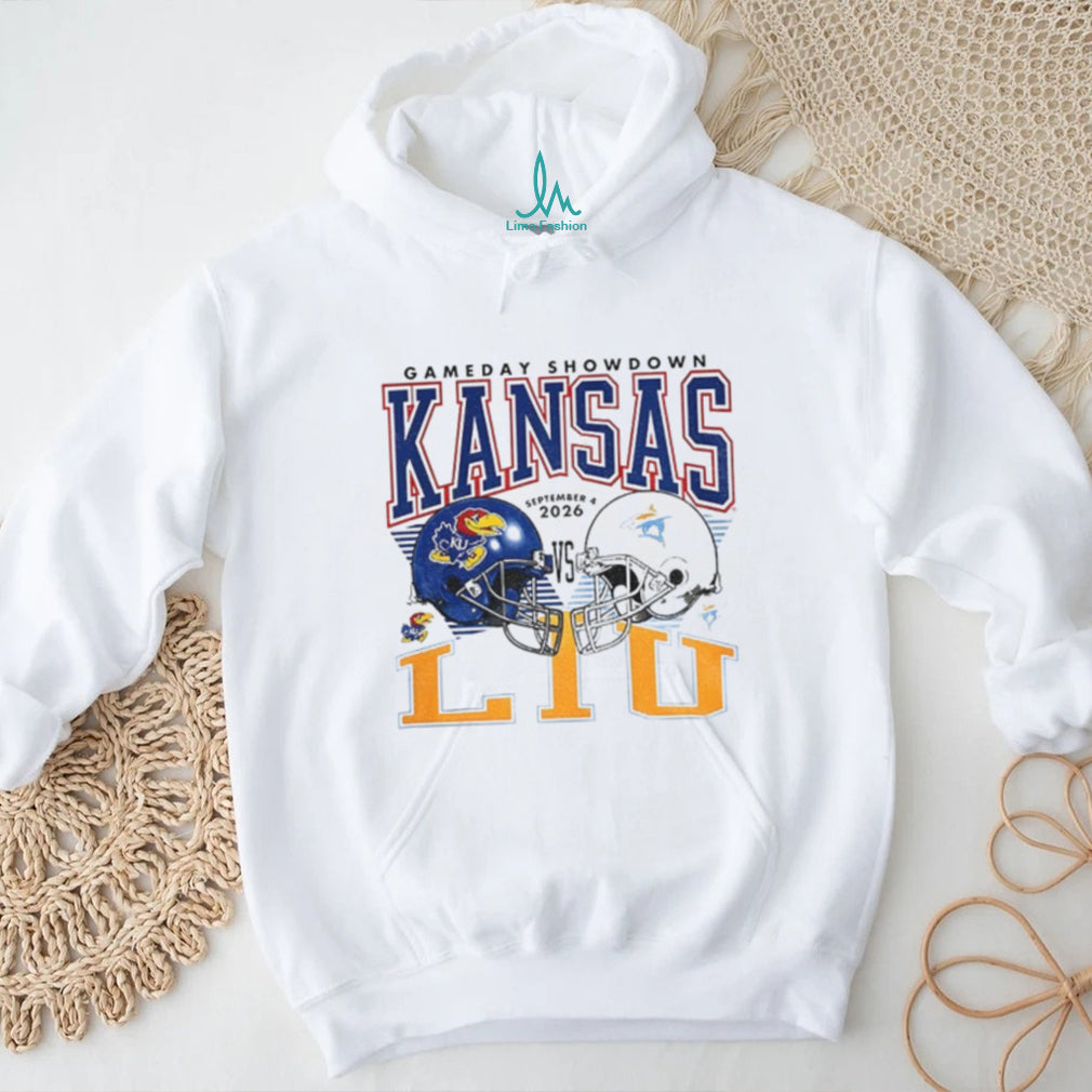 Kansas Jayhawks LIU Sharks September Gameday shirt