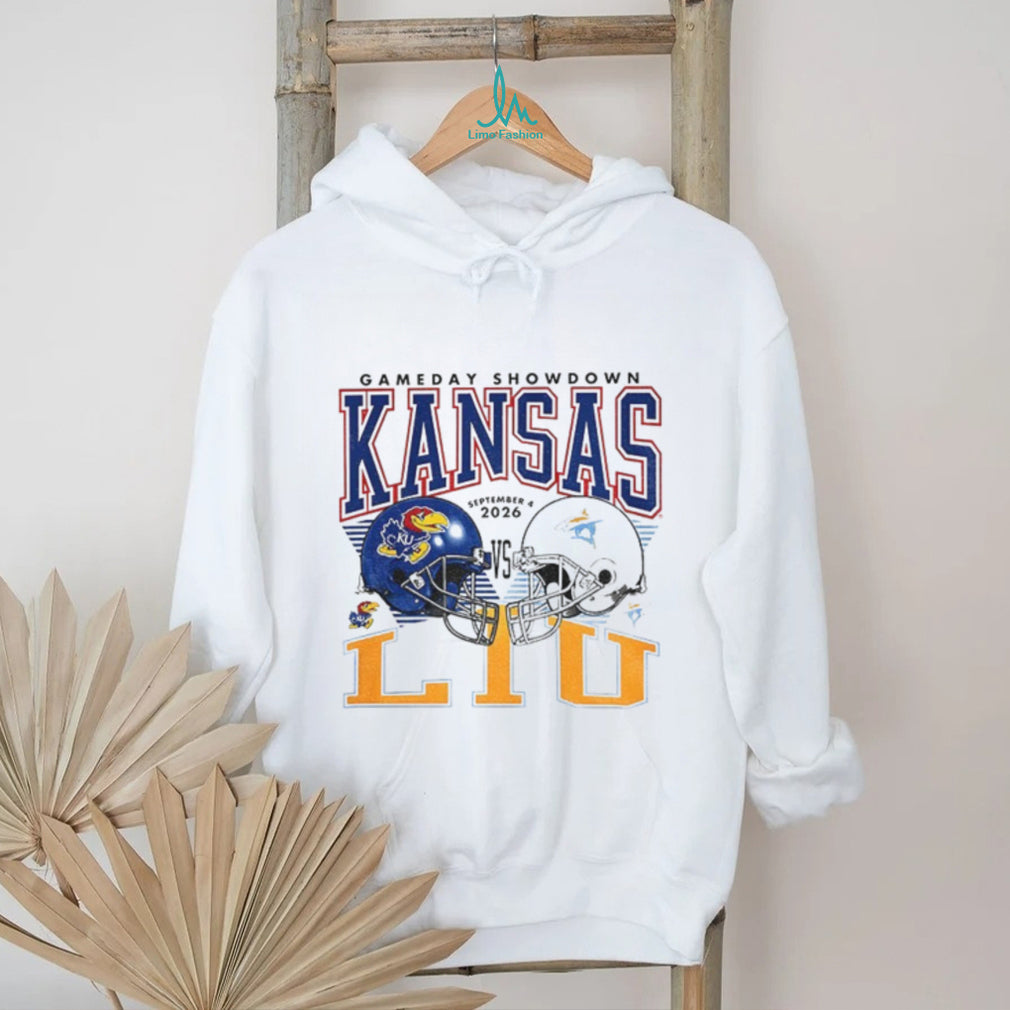 Kansas Jayhawks LIU Sharks September Gameday shirt