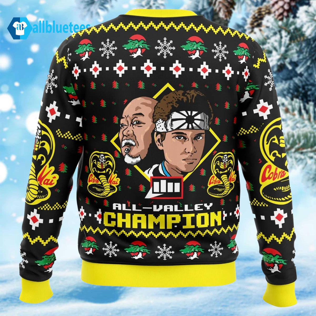 Karate Kid Christmas Christmas Ugly Sweater
