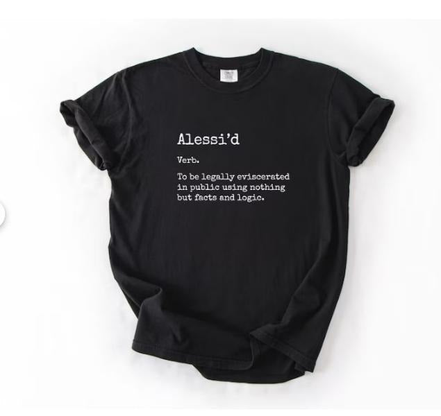 Karen Read Trial, True Crime Trial Shirt, Alessi'd Defense Lawyer T-Shirt Hoodie, Sweatshirt | PureTeeCo.com